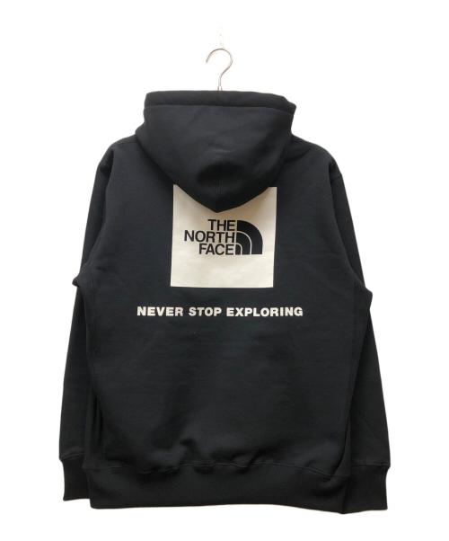 THE NORTH FACE（ザ ノース フェイス）THE NORTH FACE (ザ ノース フェイス) Back Square Logo Hoodie ブラック サイズ:Lの古着・服飾アイテム