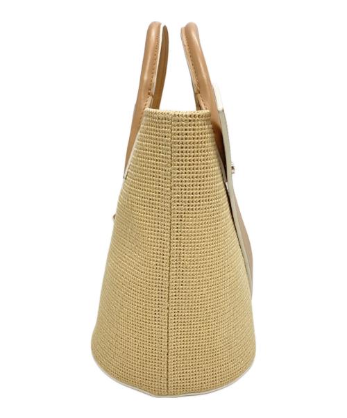 MARY AL TERNA（メアリオルターナ）MARY AL TERNA (メアリオルターナ) 2WAYバッグ ベージュの古着・服飾アイテム