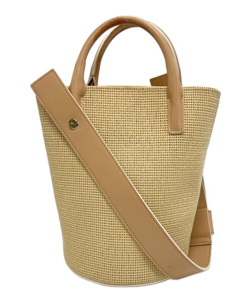 MARY AL TERNA（メアリオルターナ）MARY AL TERNA (メアリオルターナ) 2WAYバッグ ベージュの古着・服飾アイテム