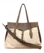 LORISTELLAロリステッラ）の古着「2WAYバッグ」｜ベージュ×ブラウン