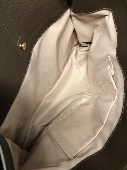 LORISTELLA（ロリステッラ）LORISTELLA (ロリステッラ) 2WAYバッグ ベージュ×ブラウンの古着・服飾アイテム