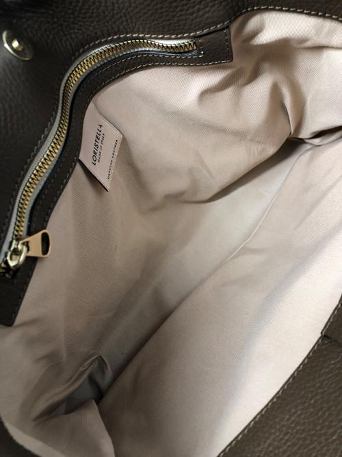 LORISTELLA（ロリステッラ）LORISTELLA (ロリステッラ) 2WAYバッグ ベージュ×ブラウンの古着・服飾アイテム