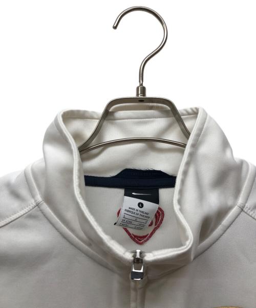 NIKE（ナイキ）NIKE (ナイキ) Arsenal トラックジャケット ホワイト サイズ:Lの古着・服飾アイテム