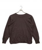 MHLエムエイチエル）の古着「DENSE COTTON KNIT」｜ブラウン