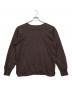 MHL（エムエイチエル）の古着「DENSE COTTON KNIT」｜ブラウン