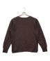 MHL (エムエイチエル) DENSE COTTON KNIT ブラウン サイズ:L：6000円