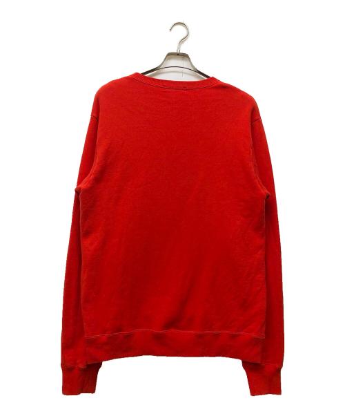 UNDERCOVER（アンダーカバー）UNDERCOVER (アンダーカバー) コットンスウェットプルオーバー レッド サイズ:3の古着・服飾アイテム