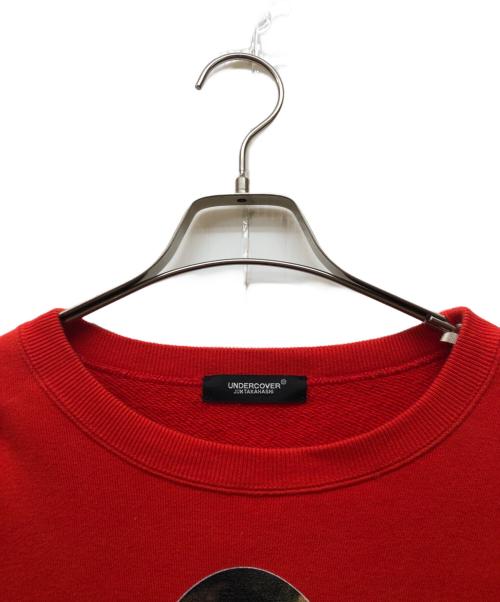 UNDERCOVER（アンダーカバー）UNDERCOVER (アンダーカバー) コットンスウェットプルオーバー レッド サイズ:3の古着・服飾アイテム