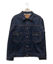 児島ジーンズ（コジマジーンズ）の古着「15oz Selvedge Denim Jacket 2nd Model」｜インディゴ