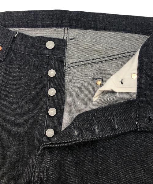 STUDIO D'ARTISAN（ステュディオダルチザン）STUDIO D'ARTISAN (ステュディオダルチザン) ウォッシュジーンズテーパード ブラック サイズ:36の古着・服飾アイテム