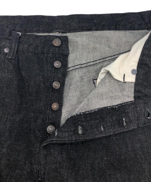 FULLCOUNT（フルカウント）FULLCOUNT (フルカウント) Srtaight Black Selvedge Denim ブラック サイズ:36の古着・服飾アイテム