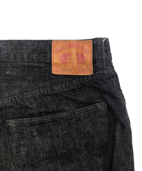 FULLCOUNT（フルカウント）FULLCOUNT (フルカウント) Srtaight Black Selvedge Denim ブラック サイズ:36の古着・服飾アイテム