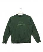 LACOSTEラコステ）の古着「スウェット」｜グリーン