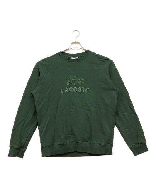 LACOSTE（ラコステ）LACOSTE (ラコステ) スウェット グリーン サイズ:Lの古着・服飾アイテム