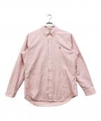 RALPH LAURENラルフローレン）の古着「ボタンダウンシャツ」｜レッド