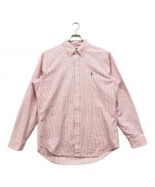 RALPH LAUREN（ラルフローレン）の古着「ボタンダウンシャツ」｜レッド