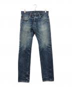 ONI DENIMオニデニム）の古着「612XX 16.5ozリラックステーパード」｜インディゴ