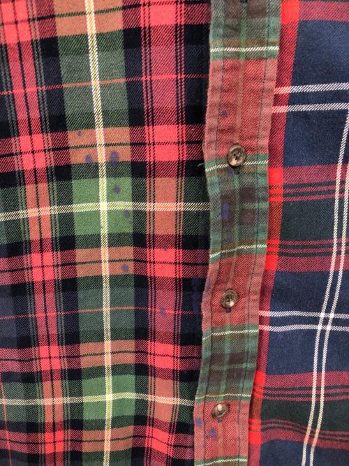 RALPH LAUREN（ラルフローレン）RALPH LAUREN (ラルフローレン) チェックシャツ グリーン サイズ:XLの古着・服飾アイテム