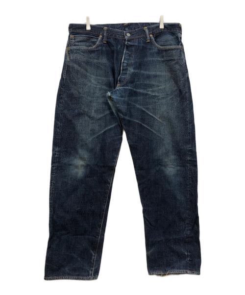 EVISU（エヴィス）EVISU (エヴィス) カモメペイントパンツ インディゴ サイズ:42×35の古着・服飾アイテム