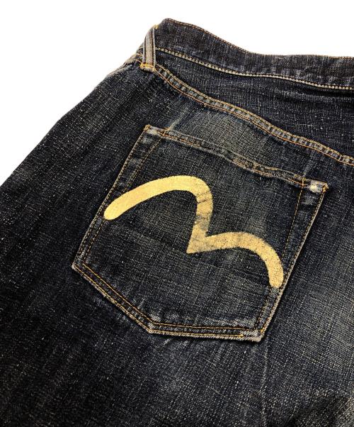 EVISU（エヴィス）EVISU (エヴィス) カモメペイントパンツ インディゴ サイズ:42×35の古着・服飾アイテム