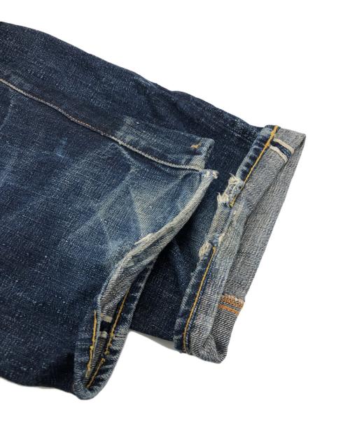 EVISU（エヴィス）EVISU (エヴィス) カモメペイントパンツ インディゴ サイズ:42×35の古着・服飾アイテム