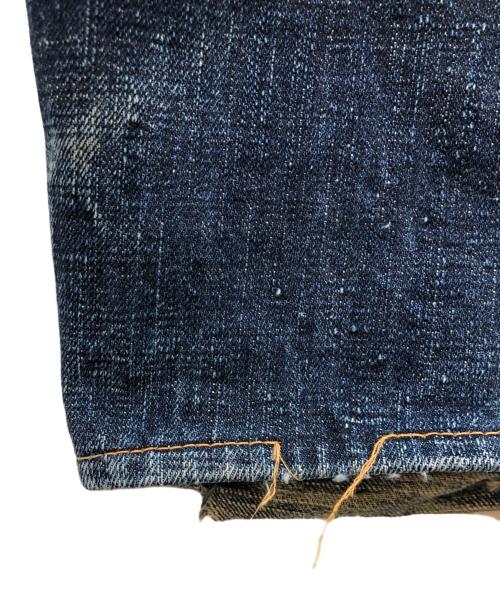 EVISU（エヴィス）EVISU (エヴィス) カモメペイントパンツ インディゴ サイズ:42×35の古着・服飾アイテム