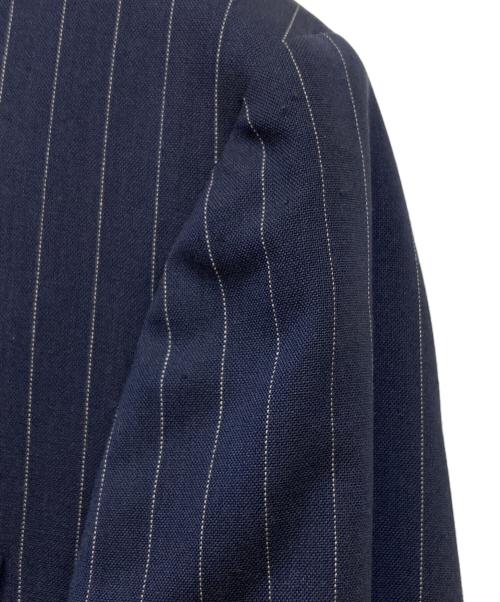 BEAMS F（ビームスエフ）BEAMS F (ビームスエフ) チョークストライプ セットアップ スーツ ネイビー サイズ:103の古着・服飾アイテム