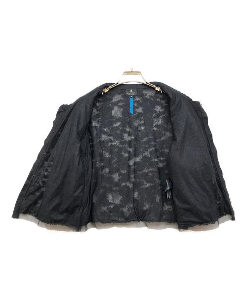 LANVIN COLLECTION（ランバンコレクション）LANVIN COLLECTION (ランバンコレクション) ツイードチュールカーディガン ブラック サイズ:40の古着・服飾アイテム