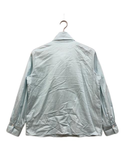 theory luxe（セオリーリュクス）theory luxe (セオリーリュクス) CECILY EMAS ボウタイブラウス ブルー サイズ:38の古着・服飾アイテム