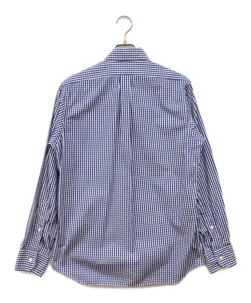 INDIVIDUALIZED SHIRTS（インディビジュアライズドシャツ）INDIVIDUALIZED SHIRTS (インディビジュアライズドシャツ) STANDARD FIT チェックシャツ ブルー サイズ:15 1/2の古着・服飾アイテム