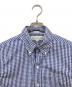 INDIVIDUALIZED SHIRTS (インディビジュアライズドシャツ) STANDARD FIT チェックシャツ ブルー サイズ:15 1/2：6000円