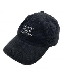 WTAPS（ダブルタップス）の古着「コーデュロイキャップ」｜ブラック