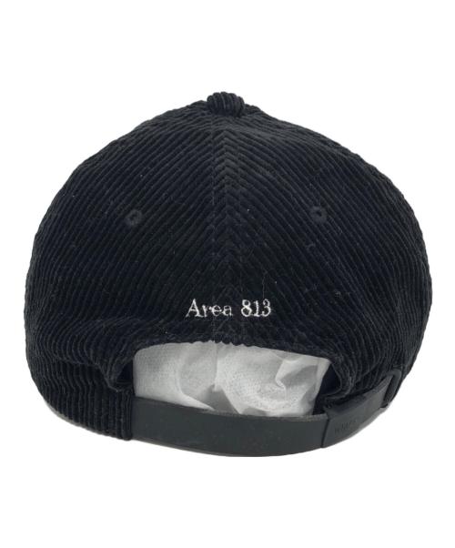 WTAPS（ダブルタップス）WTAPS (ダブルタップス) コーデュロイキャップ ブラック サイズ:X 00の古着・服飾アイテム