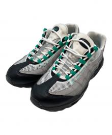 NIKE（ナイキ）の古着「W AIR MAX 95 BLACK/STADIUM GREEN-PEARL GREY」｜ブラック×グレー