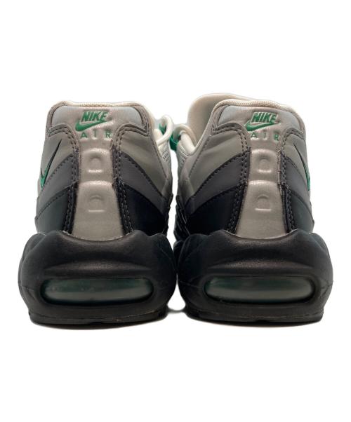 NIKE（ナイキ）NIKE (ナイキ) W AIR MAX 95 BLACK/STADIUM GREEN-PEARL GREY ブラック×グレー サイズ:29の古着・服飾アイテム