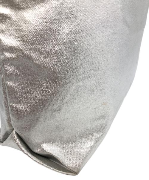 tricot COMME des GARCONS（トリココムデギャルソン）tricot COMME des GARCONS (トリココムデギャルソン) コーティングトートバッグ シルバーの古着・服飾アイテム