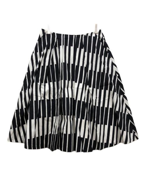 marimekko（マリメッコ）marimekko (マリメッコ) EIMI PIENI TAITE ブラック×ホワイト サイズ:36 未使用品の古着・服飾アイテム