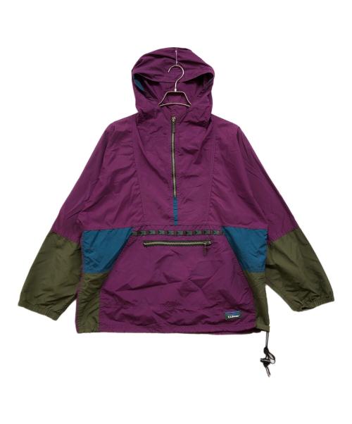 L.L.Bean（エルエルビーン）L.L.Bean (エルエルビーン) USA製チロリアンアノラックパーカー パープル サイズ:不明（実寸サイズをご確認ください）の古着・服飾アイテム