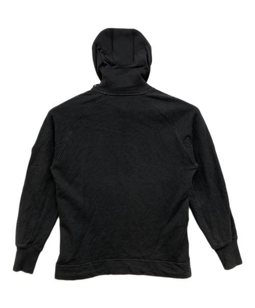 C.P COMPANY（シーピーカンパニー）C.P COMPANY (シーピーカンパニー) SMOCKED HOODIE ブラック サイズ:Lの古着・服飾アイテム
