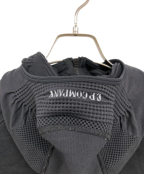 C.P COMPANY（シーピーカンパニー）C.P COMPANY (シーピーカンパニー) SMOCKED HOODIE ブラック サイズ:Lの古着・服飾アイテム