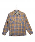 PENDLETONペンドルトン）の古着「ウールチェックシャツ」｜ブラウン