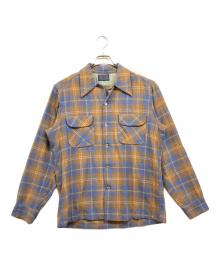 PENDLETON（ペンドルトン）の古着「ウールチェックシャツ」｜ブラウン