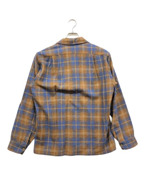 PENDLETON（ペンドルトン）PENDLETON (ペンドルトン) ウールチェックシャツ ブラウン サイズ:Mの古着・服飾アイテム