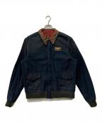 AVIREXアヴィレックス）の古着「a-2フライトジャケット」｜ネイビー