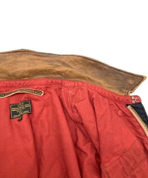 AVIREX（アヴィレックス）AVIREX (アヴィレックス) a-2フライトジャケット ネイビー サイズ:42の古着・服飾アイテム