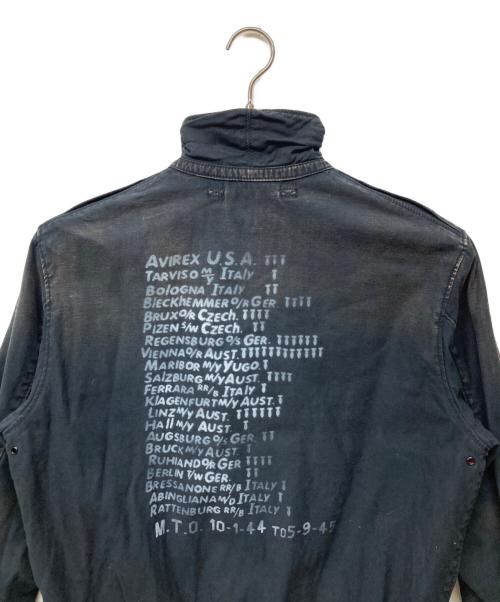 AVIREX（アヴィレックス）AVIREX (アヴィレックス) a-2フライトジャケット ネイビー サイズ:42の古着・服飾アイテム