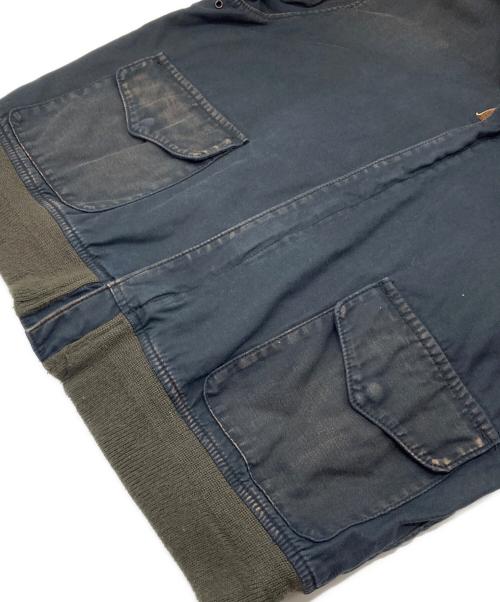 AVIREX（アヴィレックス）AVIREX (アヴィレックス) a-2フライトジャケット ネイビー サイズ:42の古着・服飾アイテム