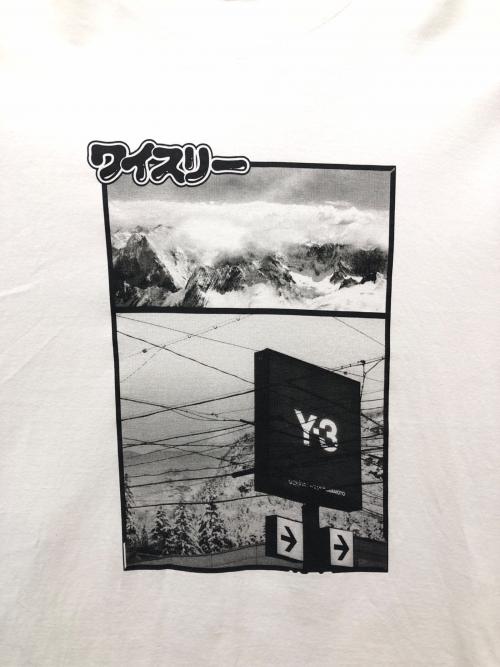 Y-3（ワイスリー）Y-3 (ワイスリー) U CH2 ZINE PAGE-1 SS TEE ホワイト サイズ:Lの古着・服飾アイテム