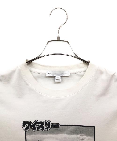 Y-3（ワイスリー）Y-3 (ワイスリー) U CH2 ZINE PAGE-1 SS TEE ホワイト サイズ:Lの古着・服飾アイテム