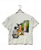 marimekkoマリメッコ）の古着「Ohje Photos/Marimekko Co-created Tシャツ」｜ホワイト